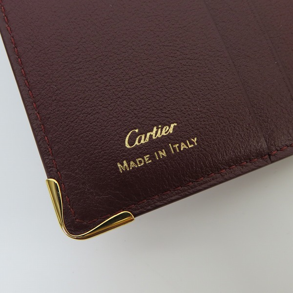 実際に弊社で買取させて頂いたCartier/カルティエ マスト ドゥ カルティエ クレジッドカードケース CRL3001366の画像 4枚目