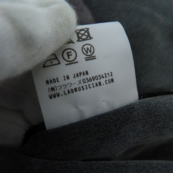 実際に弊社で買取させて頂いたLAD MUSICIAN/ラッドミュージシャン FLOWER HALF SLEEVE BIG SHIRTS "BIG ROSE"/フラワービッグシャツ 2321-111/46の画像 4枚目