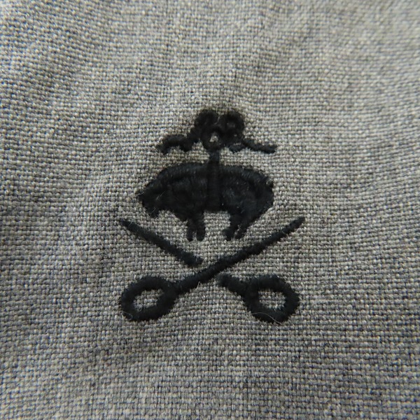 実際に弊社で買取させて頂いたBROOKS BROTHERS/ブルックスブラザーズ ロゴ 総柄 刺繍 コットンパンツ 32の画像 6枚目