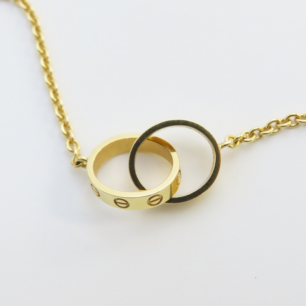 実際に弊社で買取させて頂いたCartier/カルティエ Au750 ラブ ネックレス/ペンダントの画像 2枚目