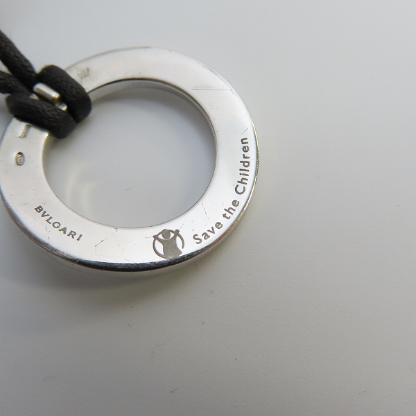 実際に弊社で買取させて頂いたBVLGARI/ブルガリ Save the Children/セーブザチルドレン  シルバーペンダントの画像 5枚目