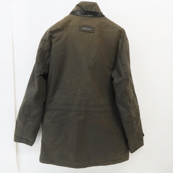 実際に弊社で買取させて頂いた【難有り】Barbour/バブアー Sapper wax jacket/サッパーワックスジャケット Mの画像 1枚目
