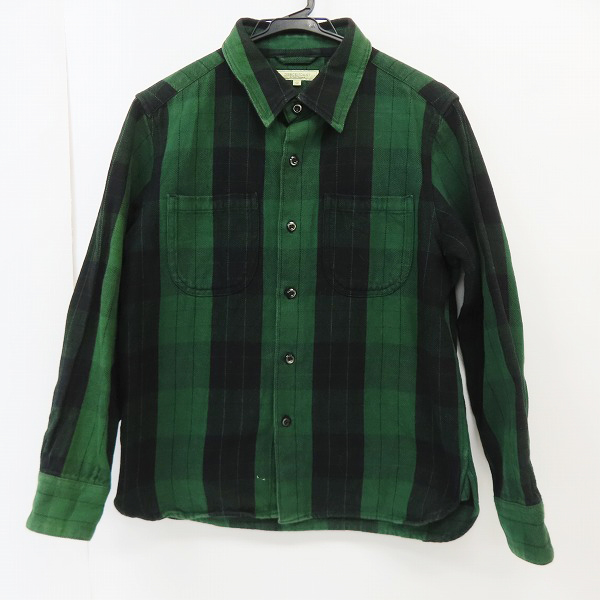 実際に弊社で買取させて頂いたDESCENDANT/ディセンダント コットン 長袖 チェック シャツ/2