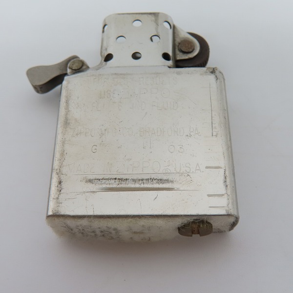 実際に弊社で買取させて頂いたZIPPO/ジッポー Paul Smith COLLECTION/ポールスミス office worker 03年製の画像 5枚目