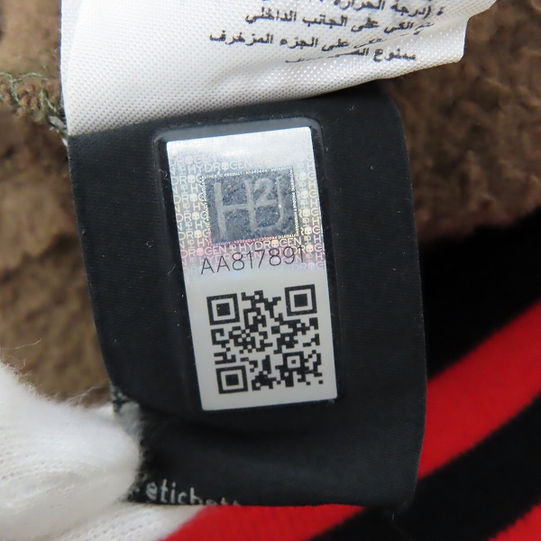 実際に弊社で買取させて頂いたHYDROGEN/ハイドロゲン カモフラ柄 ジップアップパーカー/XXLの画像 4枚目