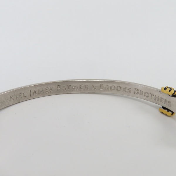 実際に弊社で買取させて頂いたKIEL JAMES PATRICK × Brooks Brothers/キールジェームスパトリック × ブルックスブラザーズ バングル/ブレスレットの画像 5枚目