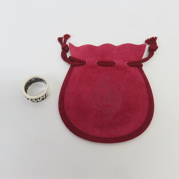 実際に弊社で買取させて頂いたBloodyMary/ブラッディマリー トライバルモチーフリングの画像 8枚目