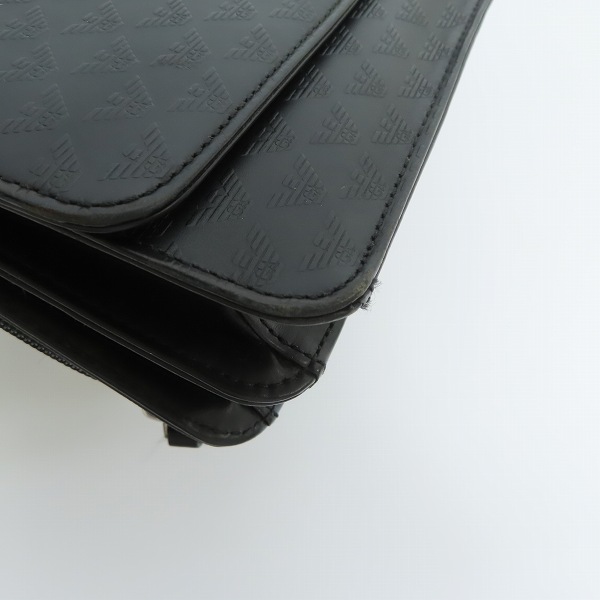 実際に弊社で買取させて頂いたEMPORIO ARMANI/エンポリオアルマーニ 総柄 セカンドバッグ クラッチバッグの画像 7枚目