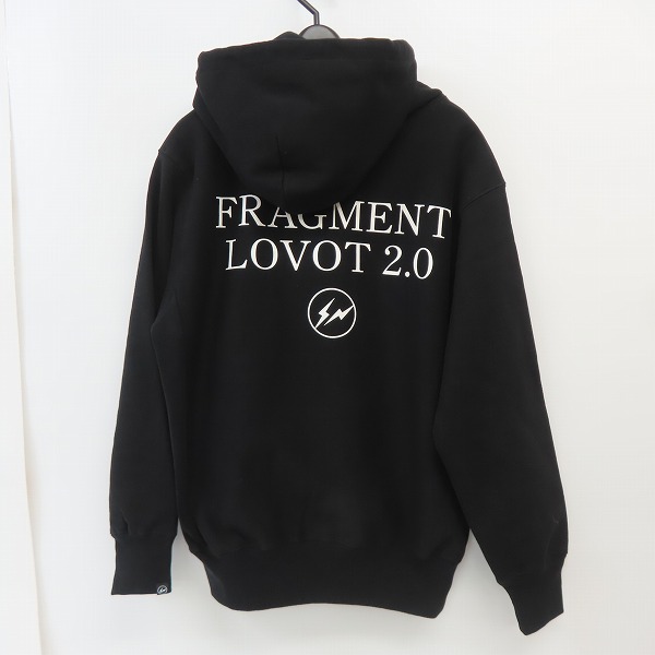 実際に弊社で買取させて頂いたfragment design×LOVOT/フラグメントデザイン×ラボット LOVOT FRAGMENT EDITION パーカー/Mの画像 1枚目