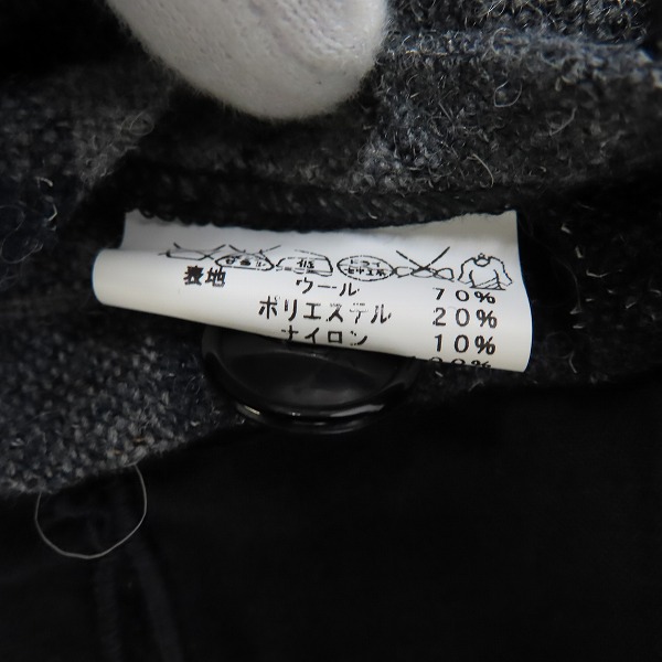 実際に弊社で買取させて頂いたSUGAR CANE/シュガーケーン ウールチェックジップジャケット SC13180/42の画像 3枚目