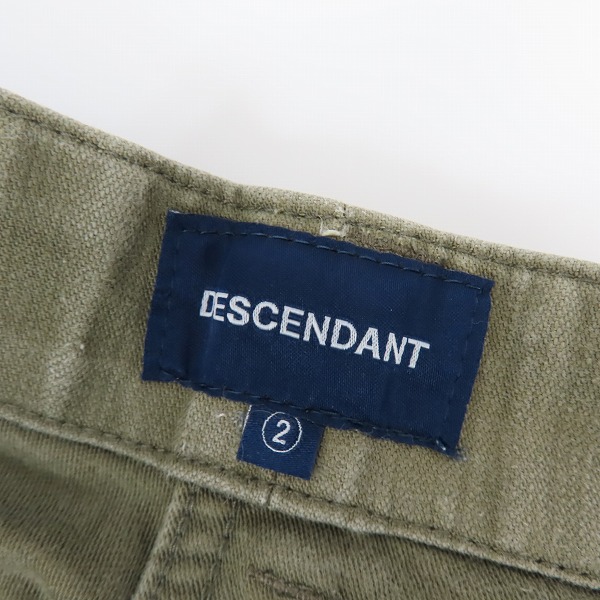 実際に弊社で買取させて頂いたDESCENDANT/ディセンダント カーゴ パンツ/2の画像 3枚目