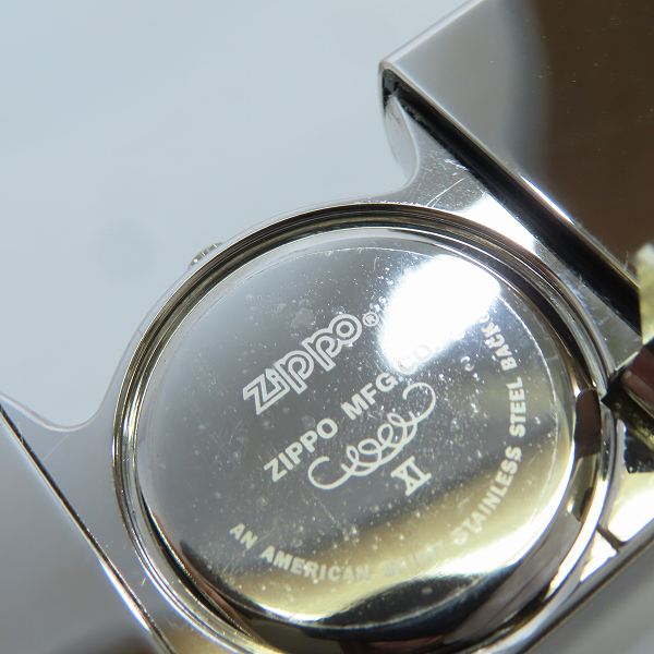 ZIPPO/ジッポー TIME TANK POCKET CLOCK/タイムタンク ポケット