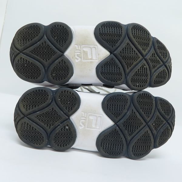 実際に弊社で買取させて頂いたFILA/フィラ SPAGHETTI/スパゲッティ ハイカットスニーカー FS1HTA1014X-WNV 25の画像 2枚目
