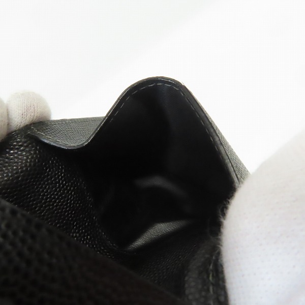 実際に弊社で買取させて頂いたCartier/カルティエ レザー メタルプレート 名刺入れ/カードケースの画像 5枚目