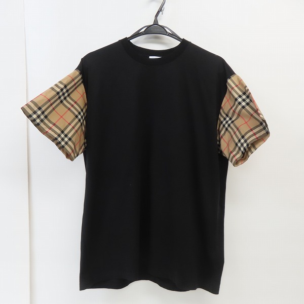 実際に弊社で買取させて頂いた【JPタグ】BURBERRY/バーバリー ヴィンテージチェック スリーブ 半袖Tシャツ 8043057/M