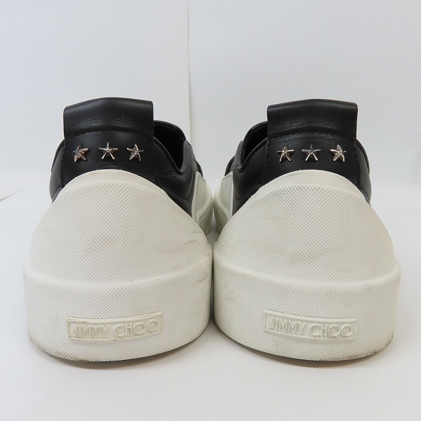 実際に弊社で買取させて頂いたJIMMY CHOO/ジミーチュウ V.B.C SLIP ON スタッズ付き スリッポンスニーカー/41 の画像 1枚目