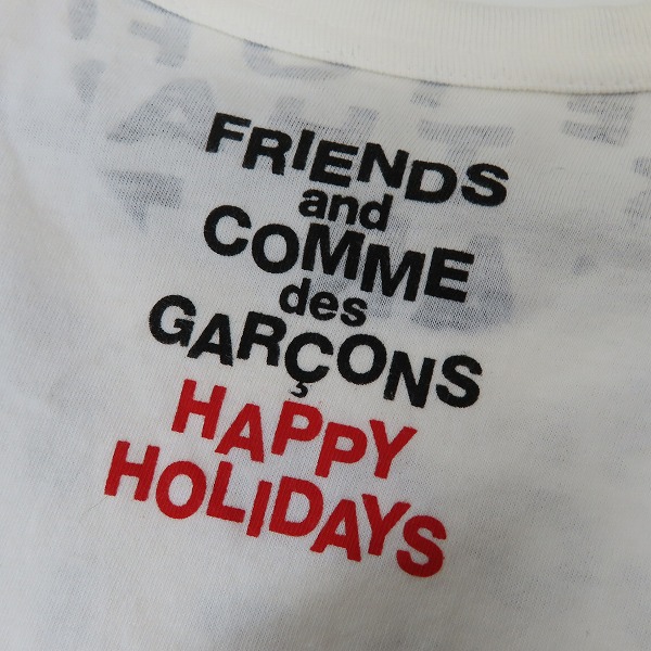 実際に弊社で買取させて頂いたCOMMEdesGARCONS×Martin Margiela/コムデギャルソン×マルタンマルジェラ クルーネック 半袖ロングTシャツ OB-T004/L の画像 5枚目