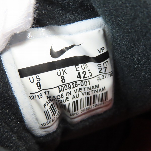 実際に弊社で買取させて頂いたNIKE×atmos/ナイキ×アトモス AIR MAX 90 PRNT "WE LOVE NIKE"/エアマックス90 プリント AQ0926-001/27の画像 5枚目