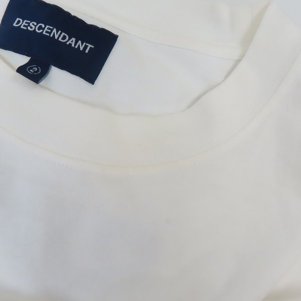 実際に弊社で買取させて頂いたDESCENDANT/ディセンダント 半袖Tシャツ 胸ポケット/バックプリント/2の画像 5枚目