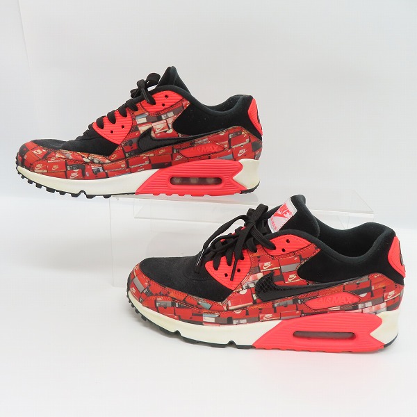 実際に弊社で買取させて頂いたNIKE×atmos/ナイキ×アトモス AIR MAX 90 PRNT "WE LOVE NIKE"/エアマックス90 プリント AQ0926-001/27.5の画像 3枚目