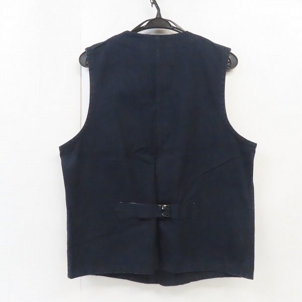 実際に弊社で買取させて頂いたSUGAR CANE/シュガーケーン  ブラック ヒッコリー エンジニア ベスト Lot952/SC12952N/A 40の画像 1枚目