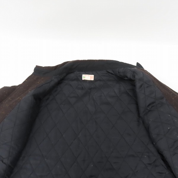 実際に弊社で買取させて頂いたSUGAR CANE/シュガーケーン HOMESPUN ホームスパン ウールジャケット SC13179/42の画像 9枚目