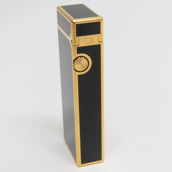 実際に弊社で買取させて頂いたdunhill/ダンヒル ガスライター ブラックの画像 2枚目