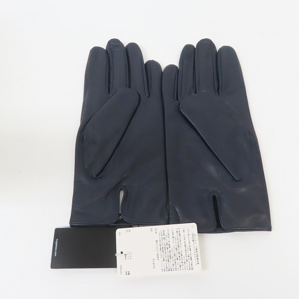 実際に弊社で買取させて頂いた【未使用】【JPタグ】HUGO BOSS/ヒューゴボス レザー 手袋/9の画像 1枚目