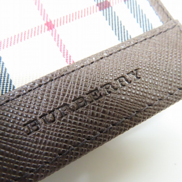 実際に弊社で買取させて頂いたBURBERRY/バーバリー チェック柄 スナップボタン コインケースの画像 4枚目