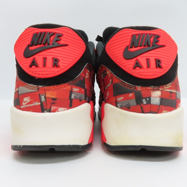実際に弊社で買取させて頂いたNIKE×atmos/ナイキ×アトモス AIR MAX 90 PRNT "WE LOVE NIKE"/エアマックス90 プリント AQ0926-001/27.5の画像 1枚目