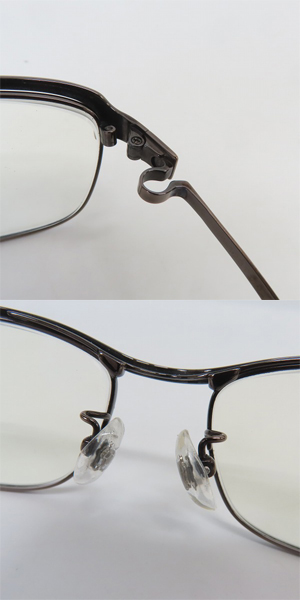 実際に弊社で買取させて頂いた999.9/フォーナインズ メガネフレーム S-123Tの画像 4枚目