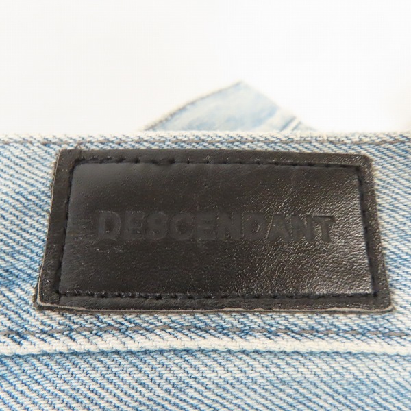 実際に弊社で買取させて頂いたDESCENDANT/ディセンダント デニム パンツ/ジーンズ/2の画像 2枚目
