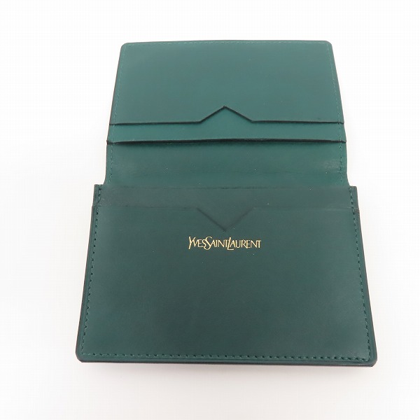 実際に弊社で買取させて頂いたYves Saint Laurent/イヴサンローラン カードケースの画像 3枚目