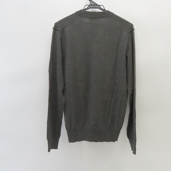 実際に弊社で買取させて頂いた【JPタグ】DOLCE&GABBANA/ドルチェ＆ガッバーナ ドルガバ Vネック ロングスリーブ/ロングTシャツ/長袖 グレー/48の画像 1枚目