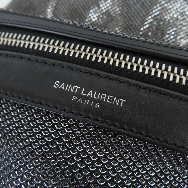 実際に弊社で買取させて頂いたSAINT LAURENT/サンローラン リュックサック/バックパック グリッター の画像 5枚目