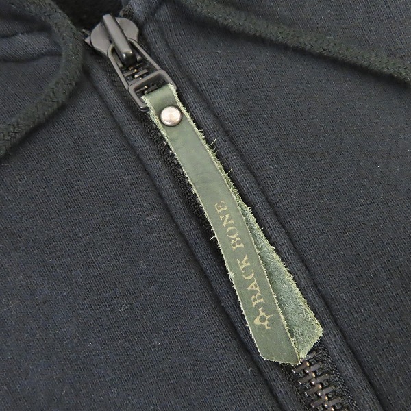 実際に弊社で買取させて頂いたBACKBONE THE BASIC/バックボーンザベーシック ジップアップパーカー/Sの画像 5枚目
