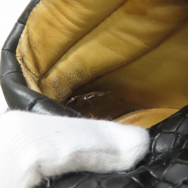 実際に弊社で買取させて頂いたJIMMY CHOO/ジミーチュウ クロコ型押し ハイカット スニーカー/44の画像 7枚目