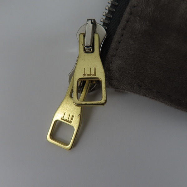 実際に弊社で買取させて頂いた【定価40万↑/JPタグ】Dunhill/ダンヒル ラムスエードレザー ジップアップブルゾン/Lの画像 6枚目