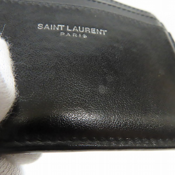 実際に弊社で買取させて頂いたSAINT LAURENT/サンローラン カードケースの画像 6枚目