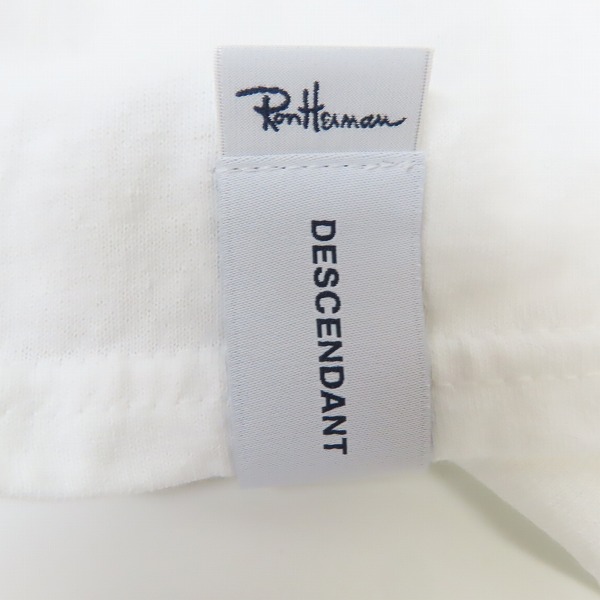 実際に弊社で買取させて頂いたDESCENDANT×Ron Herman/ディセンダント×ロンハーマン 長袖Tシャツ バックプリント/2の画像 5枚目