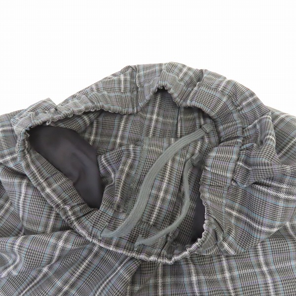 実際に弊社で買取させて頂いたLAD MUSICIAN/ラッドミュージシャン  21AW ワイドパンツ チェック柄 2121-506/46の画像 5枚目