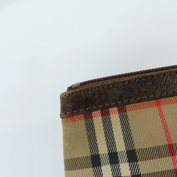 実際に弊社で買取させて頂いたBurberry's/バーバリーズ ノバチェック ポーチの画像 6枚目