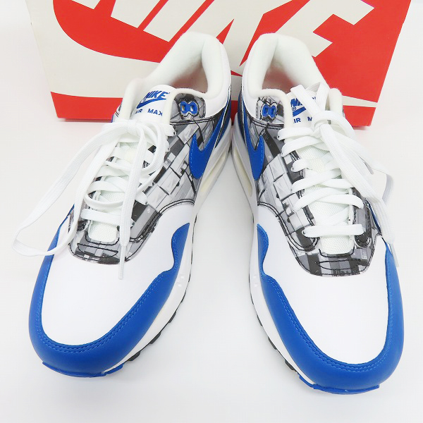 実際に弊社で買取させて頂いたNIKE×atmos/ナイキ×アトモス AIR MAX 1 PRNT/エアマックス1 プリント AQ0927-100/27.5