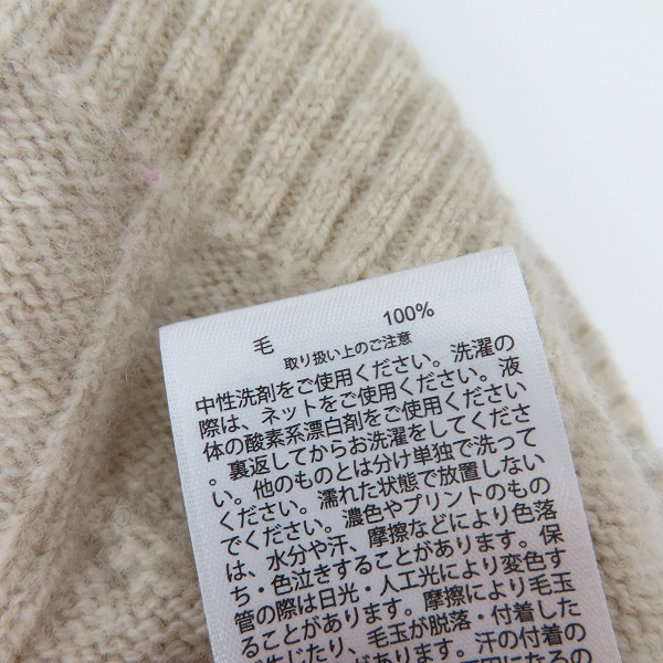 実際に弊社で買取させて頂いたBrooks Brothers/ブルックスブラザーズ クルーネックウールニット/Mの画像 3枚目