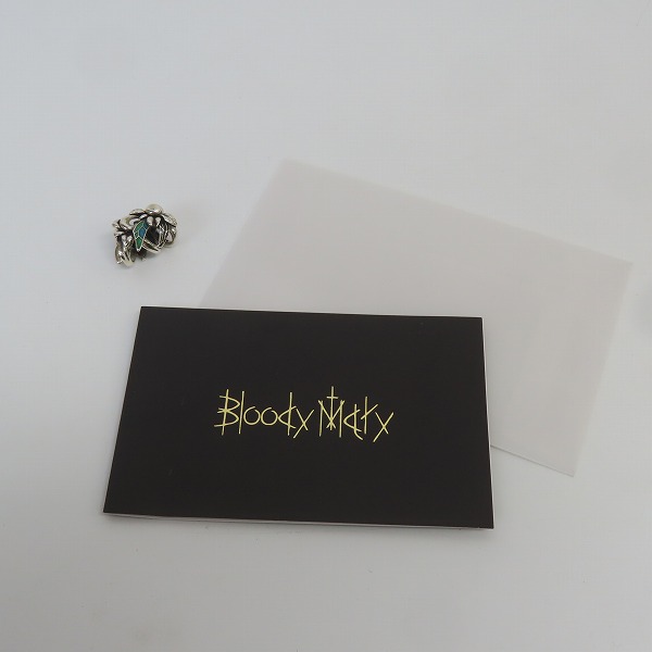 実際に弊社で買取させて頂いた【ギャラ付き】Bloody Mary/ブラッディーマリー Phii/ピー whis pere イヤリング/イヤーカフの画像 8枚目