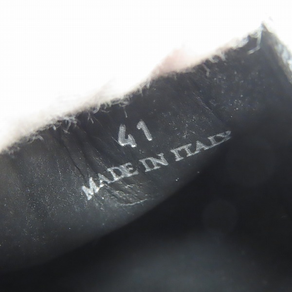 実際に弊社で買取させて頂いたJIMMY CHOO/ジミーチュウ V.B.C SLIP ON スタッズ付き スリッポンスニーカー/41 の画像 5枚目