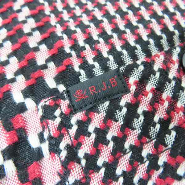 実際に弊社で買取させて頂いたR.J.B/アールジェイビー フラットヘッド 編みデザイン ロングスリーブ フランネルシャツ 38の画像 8枚目