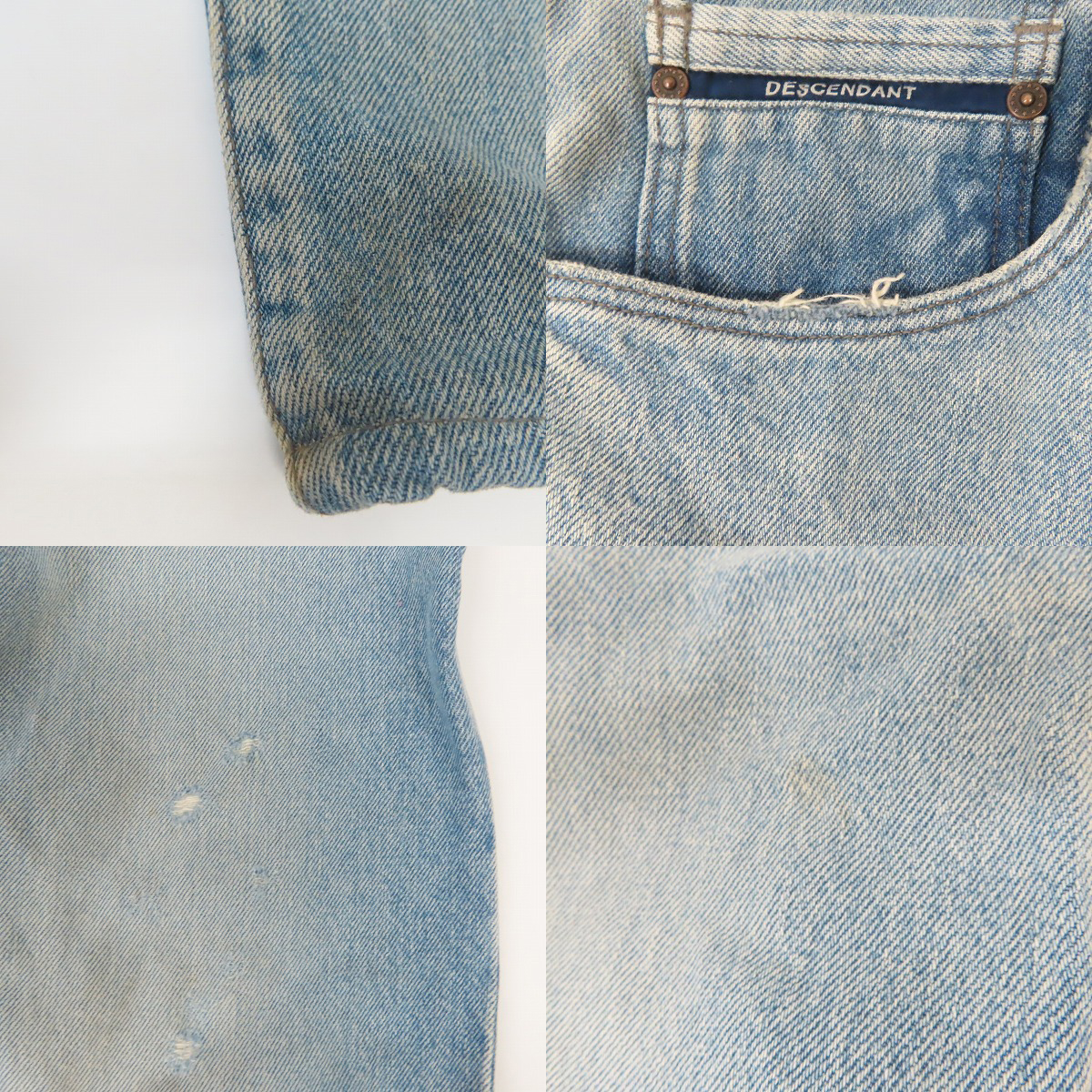実際に弊社で買取させて頂いたDESCENDANT/ディセンダント デニム パンツ/ジーンズ/2の画像 8枚目