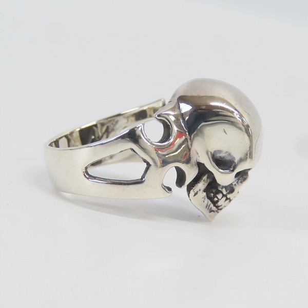 実際に弊社で買取させて頂いたCRAZY PIG/クレイジーピッグ カットアウェイスカル リングの画像 3枚目