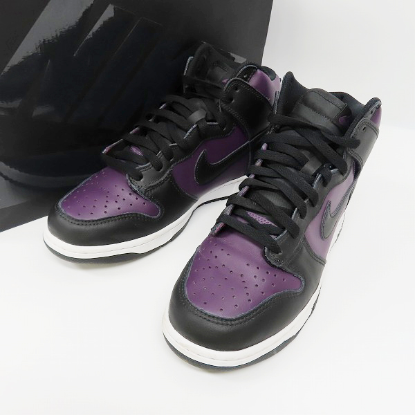 実際に弊社で買取させて頂いたNIKE/ナイキ×FRAGMENT DESIGN/フラグメントデザイン DUNK HI/F ダンクハイ 北京 DJ0382-600/27
